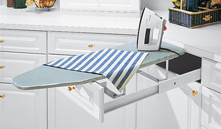 Fold out Ironing board